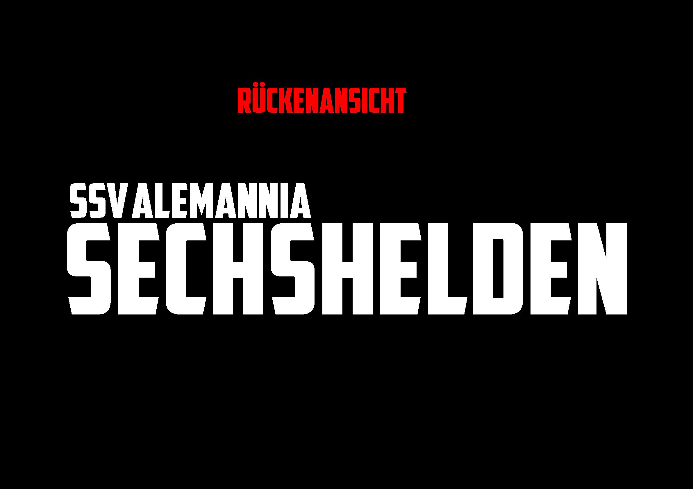 Rückenansicht Alemannia Sechshelden